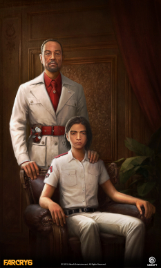 Concept art of Castillo Family Portrait from the video game Far Cry 6 by Vitalii Smyk
