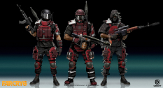 Concept art of Military Special Forces from the video game Far Cry 6 by Steve Hong