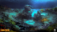 Concept art of Underwater from the video game Far Cry 6 by Stephanie Lawrence
