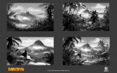 Concept art of Vista from the video game Far Cry 6 by Stephanie Lawrence