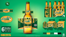 Concept art of Yara Beer Brands from the video game Far Cry 6 by Vincent Leli