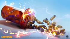 Concept art of Bullet Pills from the video game Far Cry 6 by Branko Bistrovic
