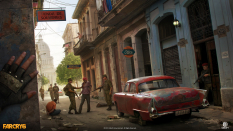 Concept art of Esperanza Under Martial Law from the video game Far Cry 6 by Vitalii Smyk