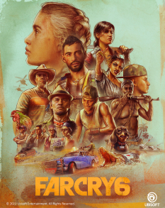 Concept art of Libertad Steelbook Cover from the video game Far Cry 6 by Paul Leli