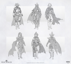 Concept art of Ancient Guardian from the video game New World by Alexander Fuhr