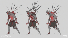 Concept art of Corrupted from the video game New World by Stuart Kim