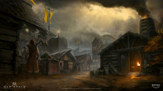 Concept art of Autumn from the video game New World by Adam Richards