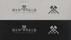 Concept art of Marketing Art Logo from the video game New World by Stuart Kim