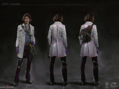 Concept art of Doc from the video game Back 4 Blood by Gue Yang