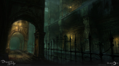 Concept art of Prison Of Hope Tower Of Latria from the video game Demon Souls Remake by Hakob Minasian