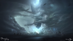 Concept art of Storm from the video game Demon Souls Remake by Masahiro Sawada