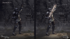 Concept art of Demon-S-Souls- -Weapons-Concepts from the video game Demon Souls Remake by Adam Rehmann