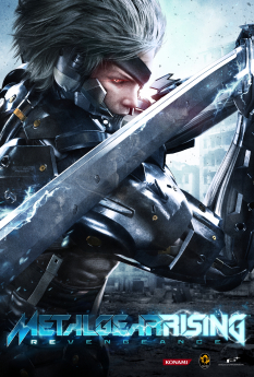 Main visual art for Metal Gear Rising: Revengeance