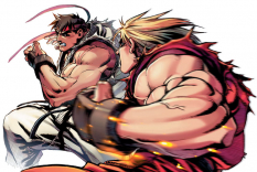 Cover Artwork for Super Street Fighter II Turbo Revival with Ryu and Ken