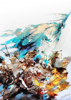 Concept art of Free Company Concept Art from Final Fantasy XIV: A Realm Reborn