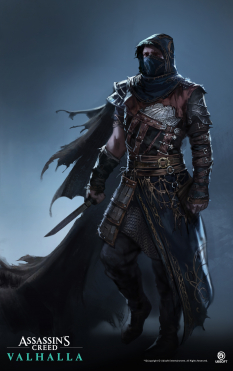 Concept art of Eivor Huldufolk Outfit from the video game Assassin's Creed Valhalla by Yelim Kim