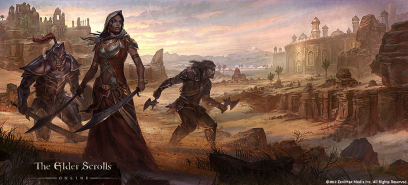 Artwork of the Daggerfall Covenant for The Elder Scrolls Online