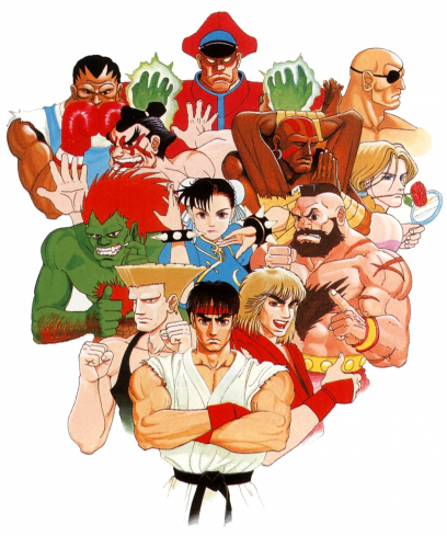 Cover artwork for Street Fighter II