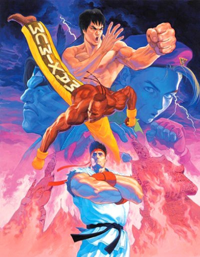 Cover Artwork for Super Street Fighter II: The New Challengers
