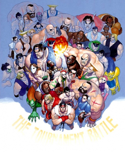 Cover Artwork for Super Street Fighter II: The New Challengers