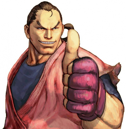 Concept art of Dan for Street Fighter IV