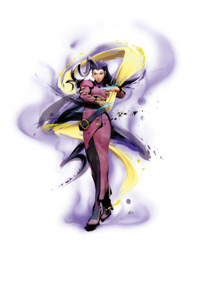 Concept art of Rose for Street Fighter IV