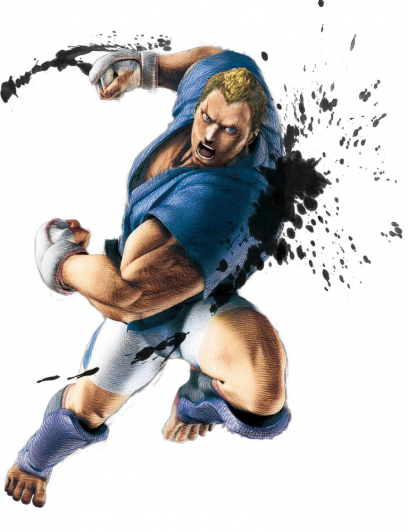 Concept art of Abel for Super Street Fighter IV