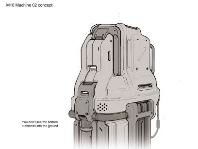 Concept artwork for Halo 4 by Josh Kao