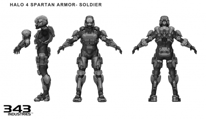 Halo 4 | Soldier Spartan Armor