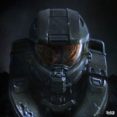 Concept artwork for Halo 4 by John Liberto