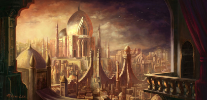 Kehjistan concept art for Diablo III