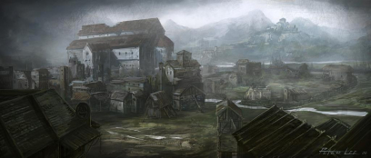 Tristam concept art for Diablo III