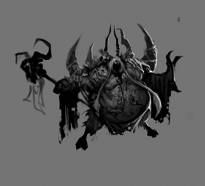 Monster concept art for Diablo III