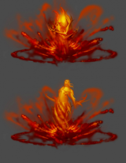 Firebomb concept art for Diablo III
