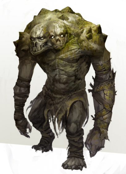 Concept art of creature concept for Guild Wars 2 by Kekai Kotaki