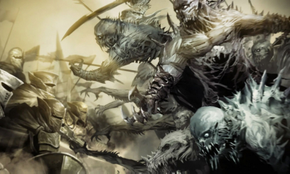 Concept art of orrian undead for Guild Wars 2