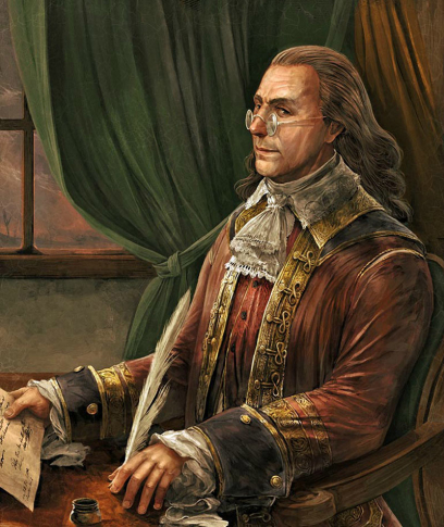 Benjamin Franklin - concept art from Assassin's Creed III