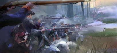 Continental Army - concept art from Assassin's Creed III