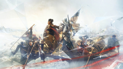 Washington Crossing - concept art from Assassin's Creed III