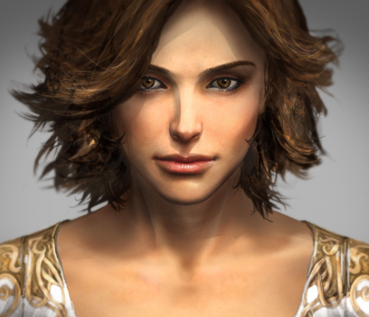 Elika - concept art from Prince of Persia 2008