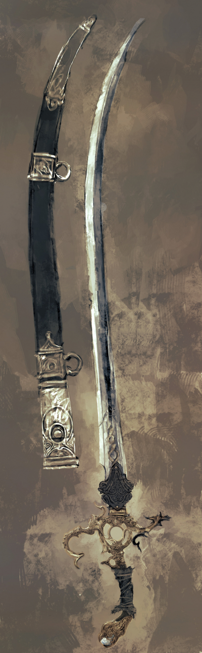 Sword - concept art from Prince of Persia 2008