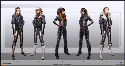 Concept art of concepts for Olga from Remember Me by Frederic Augis