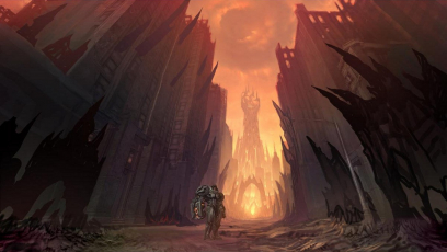 Concept art of Setting Concept from Darksiders