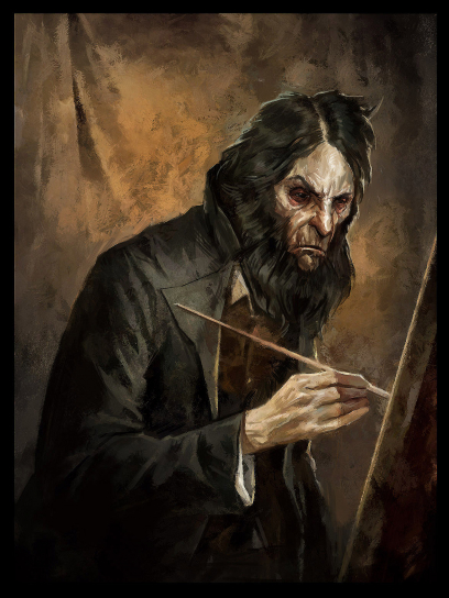 Light Along The Inverse Curve, Sokolov'S Self Portrait concept art from Dishonored