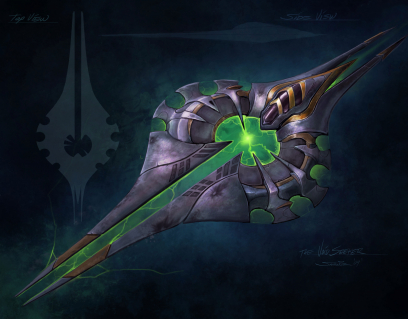 The Voidseeker concept art from Starcraft II by Samwise Didier