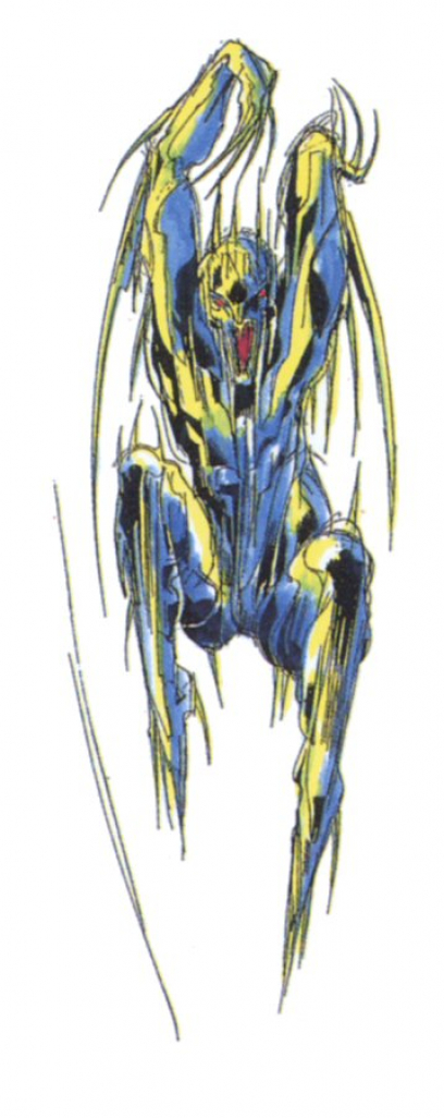 Icicle concept art from Final Fantasy II by Yoshitaka Amano