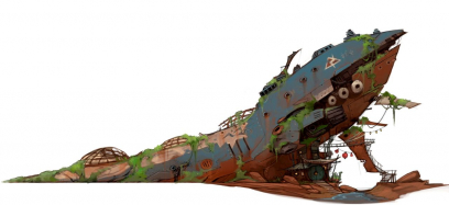 Shipwrecked House concept art from WildStar