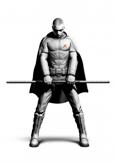 Robin concept art from Batman: Arkham City