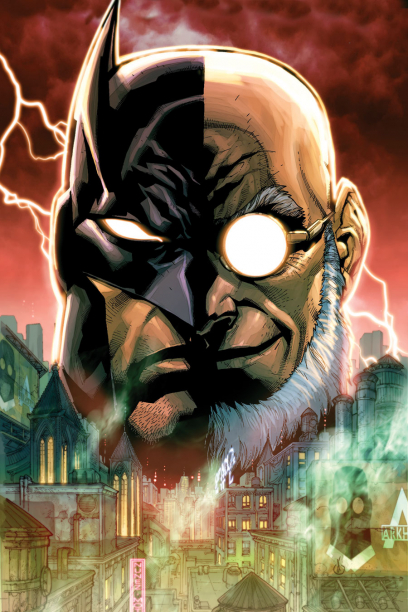 Comic Cover art from Batman: Arkham City