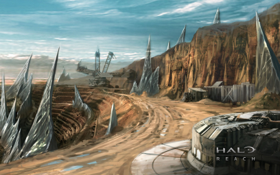 Defiant concept art from Halo:Reach